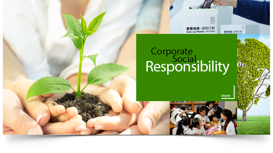 Corporate Social Responsiblity - Banner for the Corporate Social Responsiblity